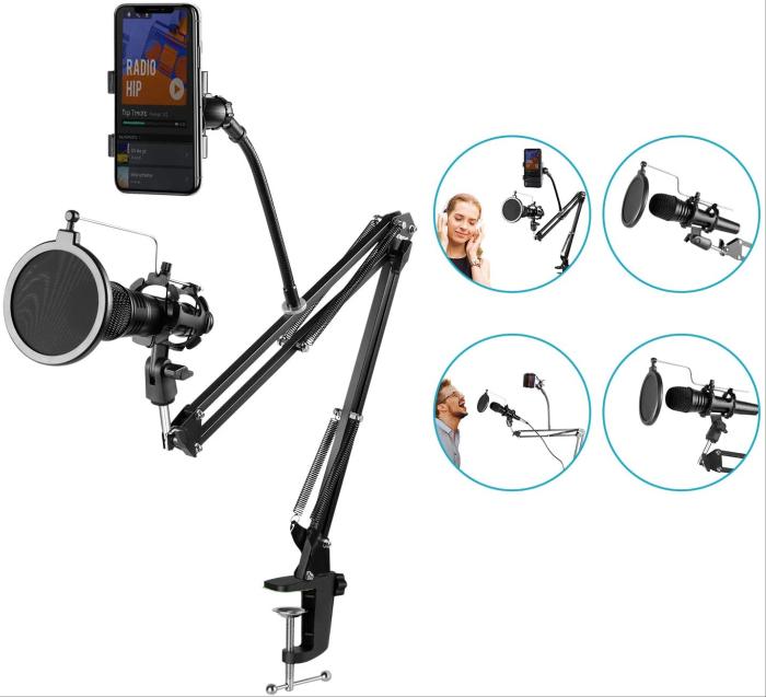 Professional Stand Recording Mic Rimedia
